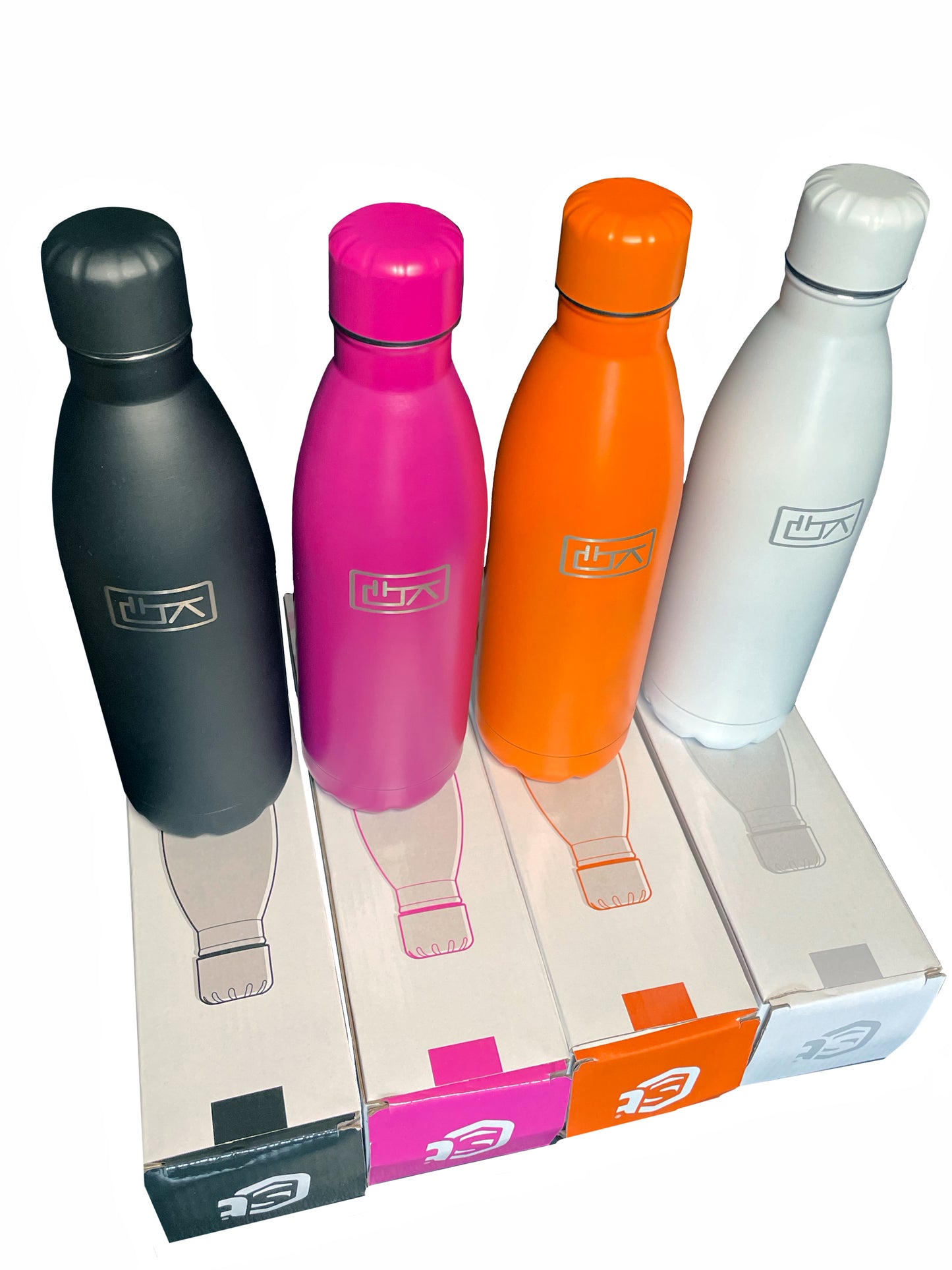 Botellas de acero inoxidable 304 acabado mate