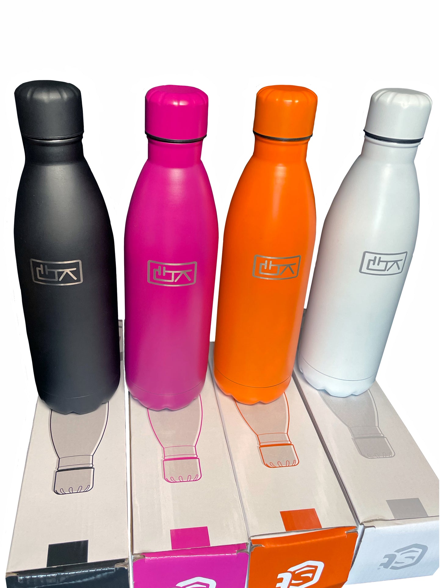 Botellas de acero inoxidable 304 acabado mate